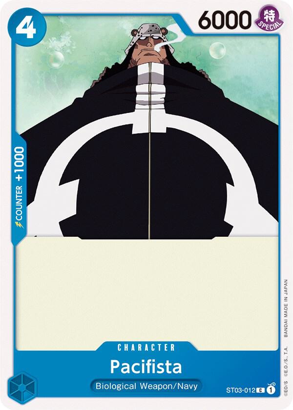 Pacifista ST03-012 card from Starter Deck 3: The Seven Warlords of The Sea