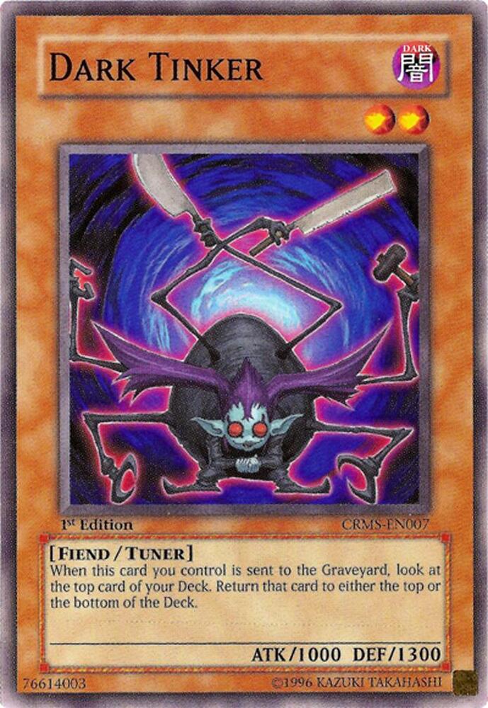 Dark Tinker CRMS-EN007 card from Crimson Crisis