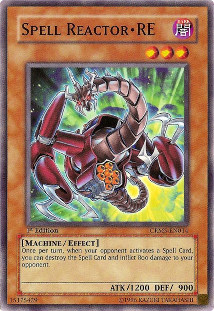Spell Reactor - RE CRMS-EN014 card from Crimson Crisis