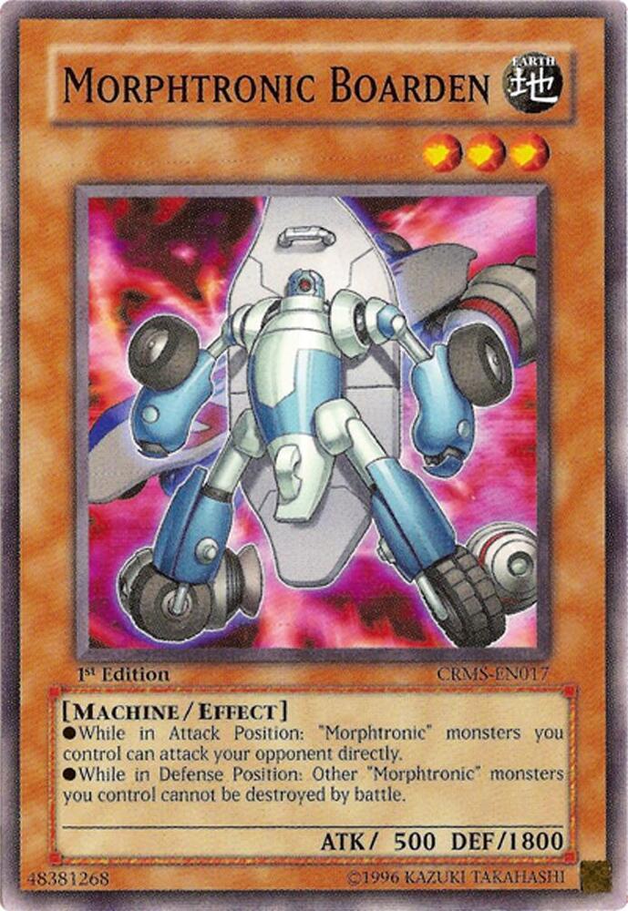 Morphtronic Boarden CRMS-EN017 card from Crimson Crisis