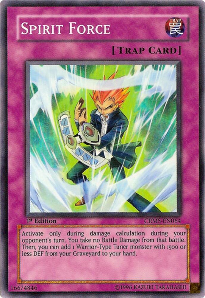 Spirit Force CRMS-EN064 card from Crimson Crisis