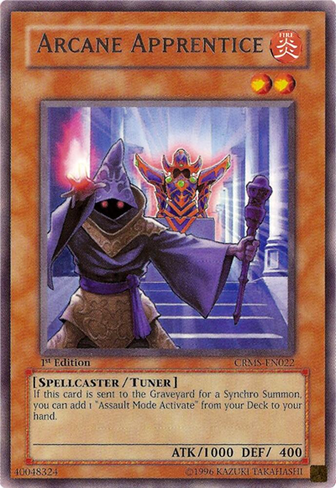 Arcane Apprentice CRMS-EN022 card from Crimson Crisis