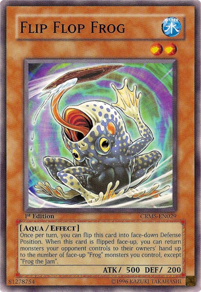 Flip Flop Frog CRMS-EN029 card from Crimson Crisis