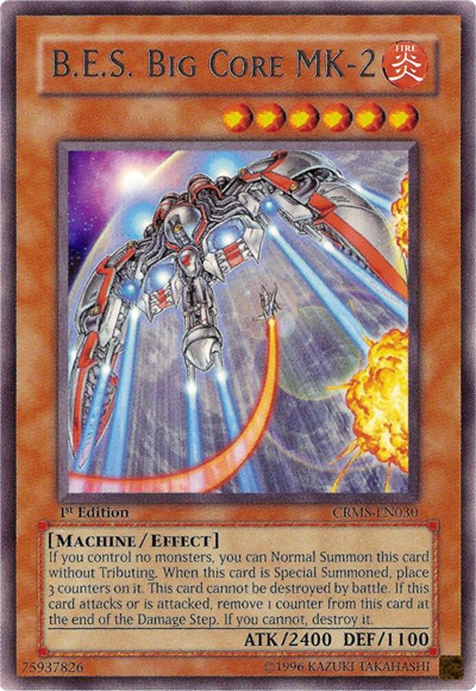 B.E.S. Big Core MK-2 CRMS-EN030 card from Crimson Crisis