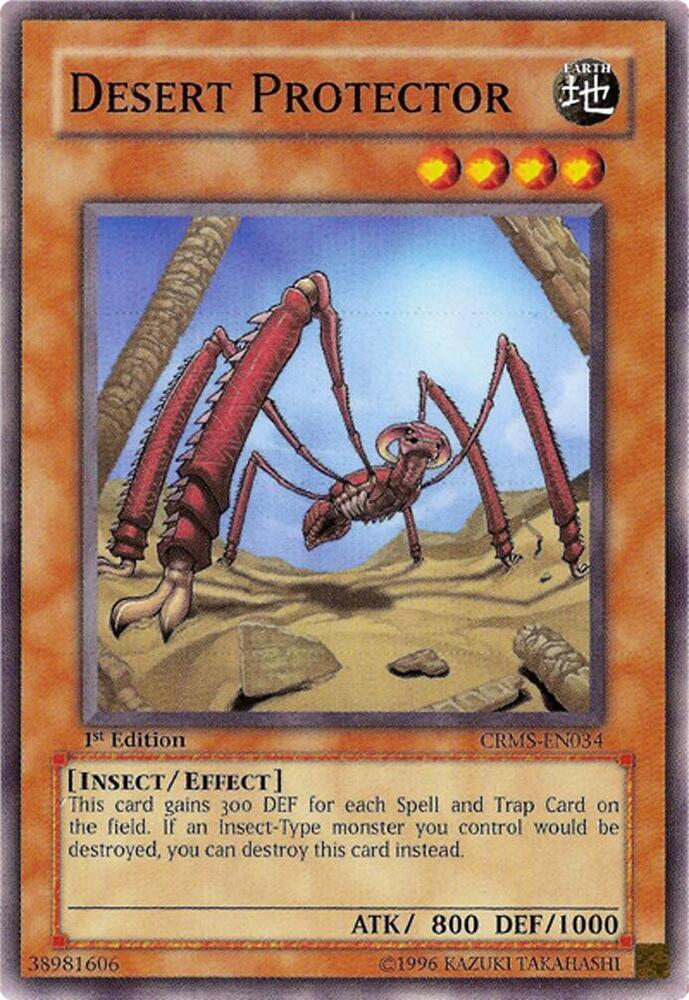 Desert Protector CRMS-EN034 card from Crimson Crisis