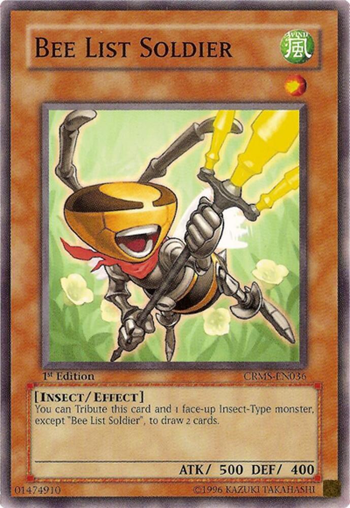 Bee List Soldier CRMS-EN036 card from Crimson Crisis