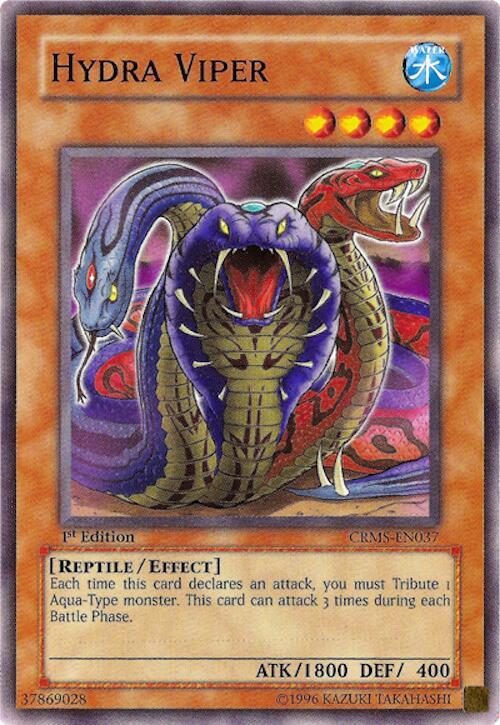 Hydra Viper CRMS-EN037 card from Crimson Crisis