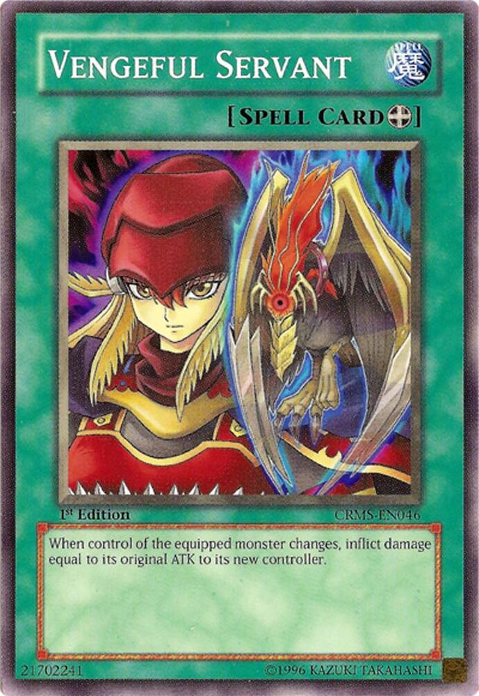 Vengeful Servant CRMS-EN046 card from Crimson Crisis