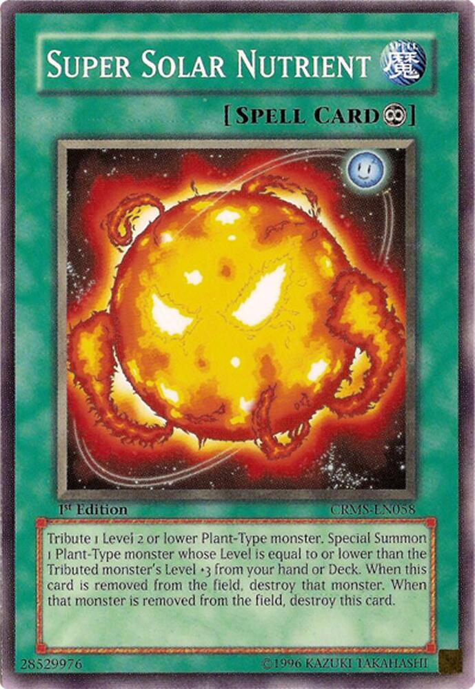 Super Solar Nutrient CRMS-EN058 card from Crimson Crisis