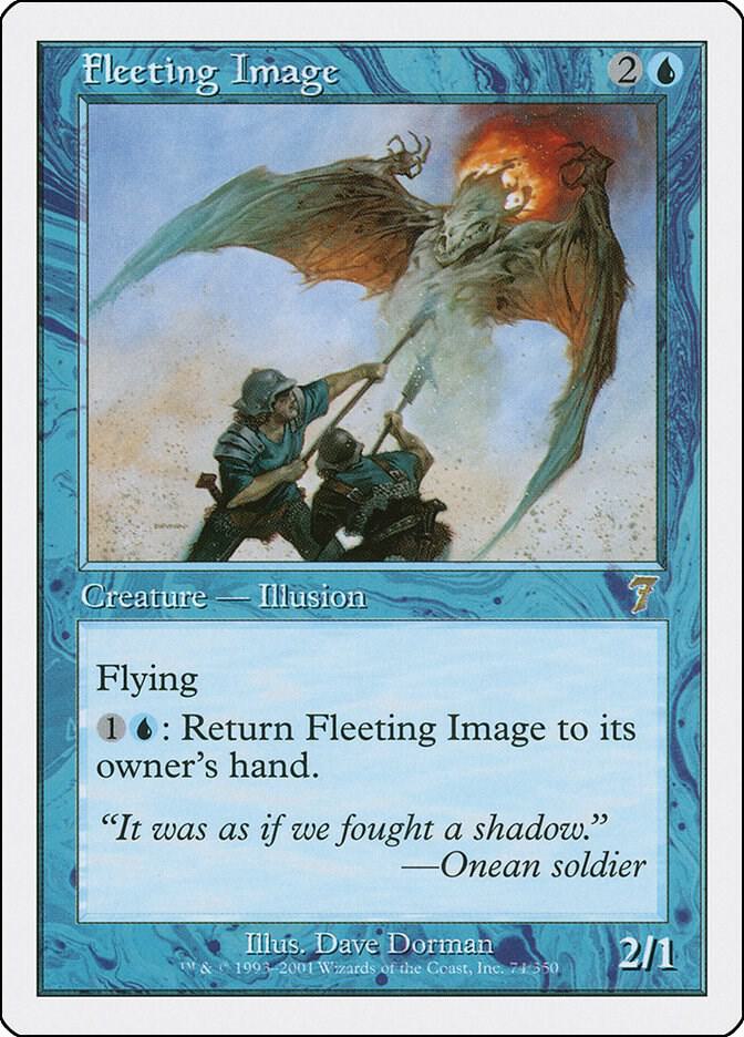 Fleeting Image 74 card from 7th Edition