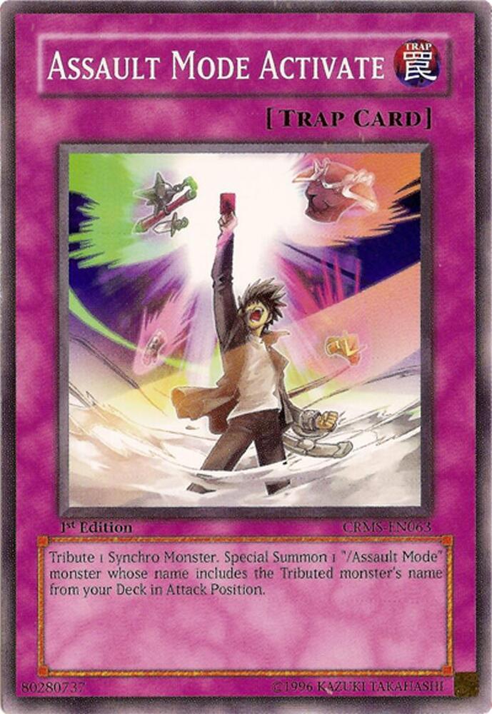 Assault Mode Activate CRMS-EN063 card from Crimson Crisis