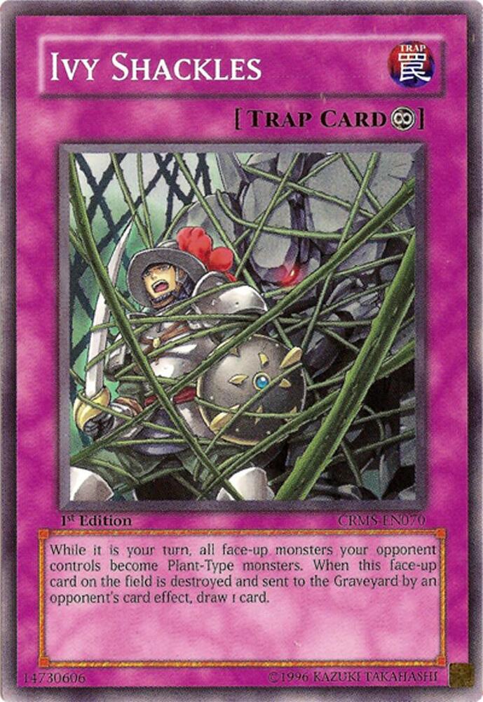 Ivy Shackles CRMS-EN070 card from Crimson Crisis