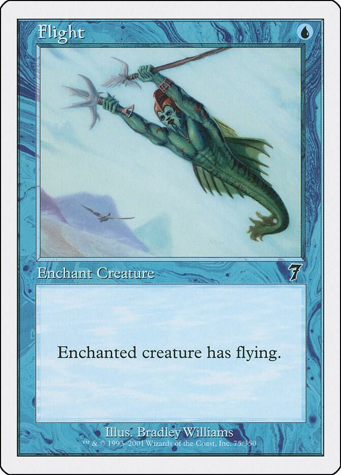 Flight 75 card from 7th Edition