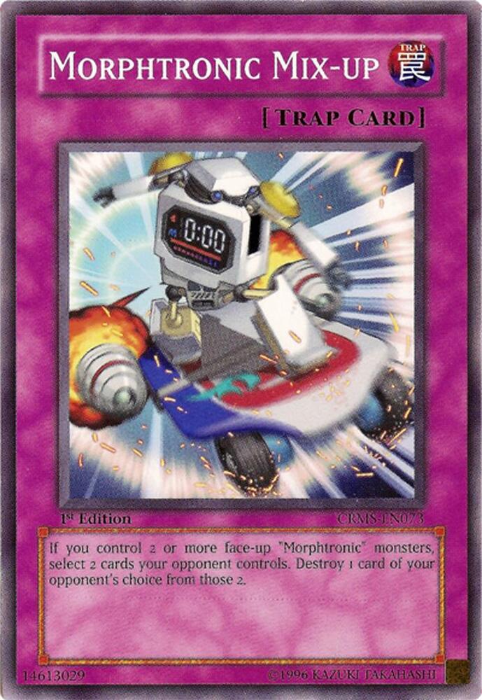 Morphtronic Mix-up CRMS-EN073 card from Crimson Crisis