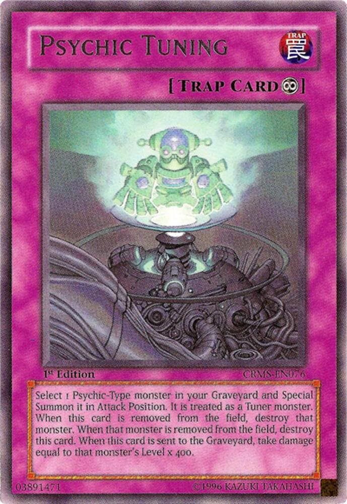 Psychic Tuning CRMS-EN076 card from Crimson Crisis