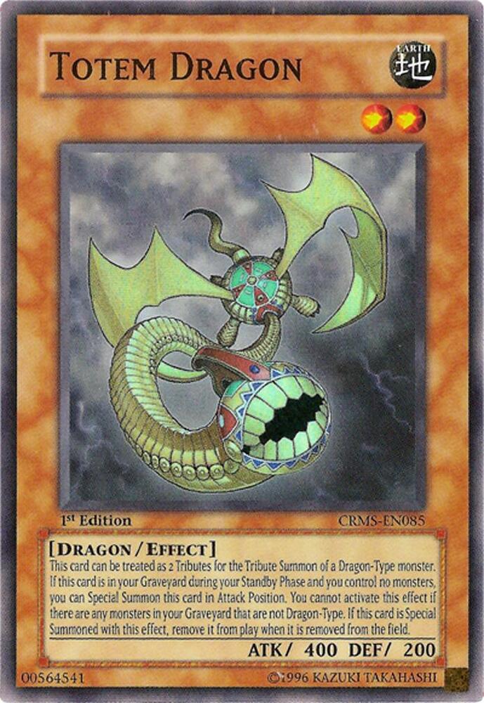 Totem Dragon CRMS-EN085 card from Crimson Crisis