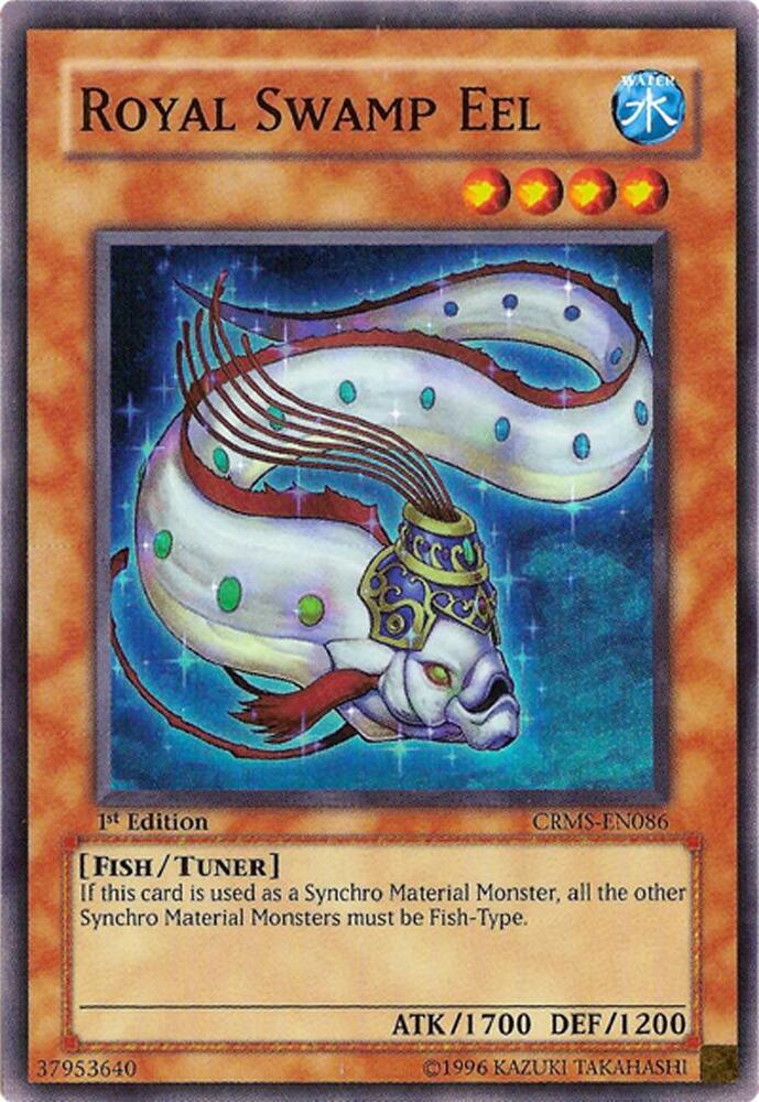 Royal Swamp Eel CRMS-EN086 card from Crimson Crisis