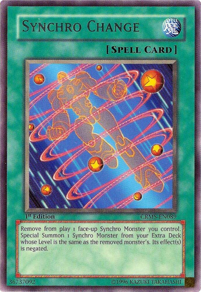 Synchro Change CRMS-EN089 card from Crimson Crisis
