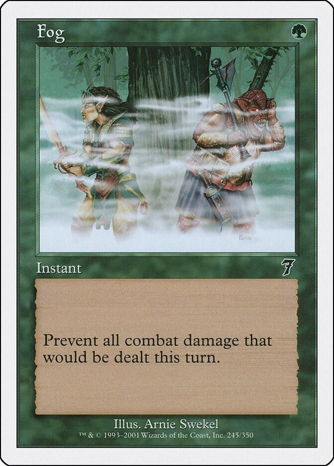 Fog 245 card from 7th Edition