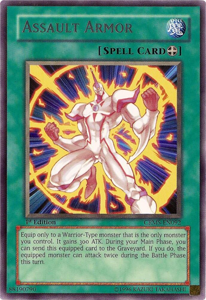 Assault Armor CRMS-EN092 card from Crimson Crisis