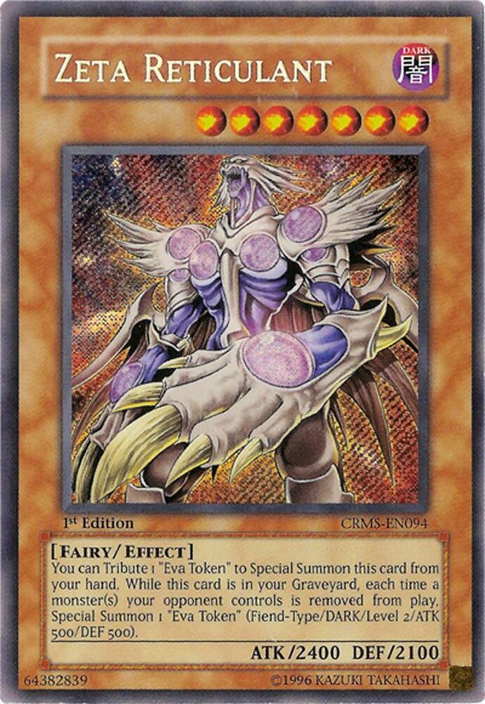 Zeta Reticulant CRMS-EN094 card from Crimson Crisis