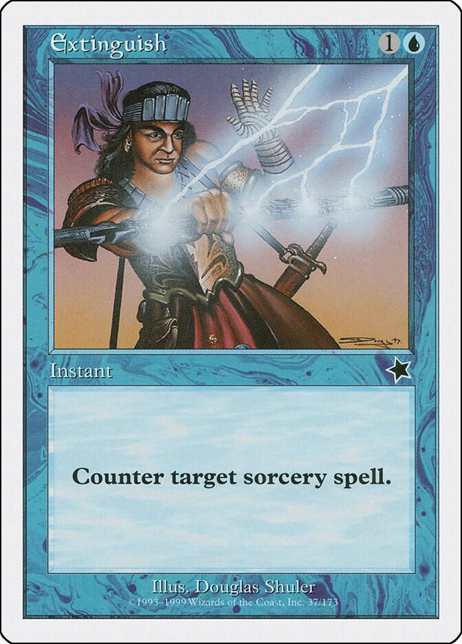 Extinguish 37 card from Starter 1999