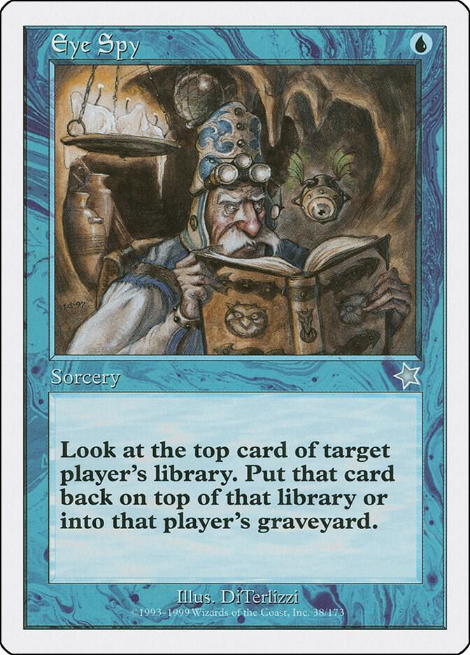 Eye Spy 38 card from Starter 1999