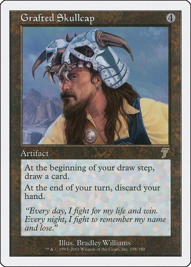 Grafted Skullcap 298 card from 7th Edition