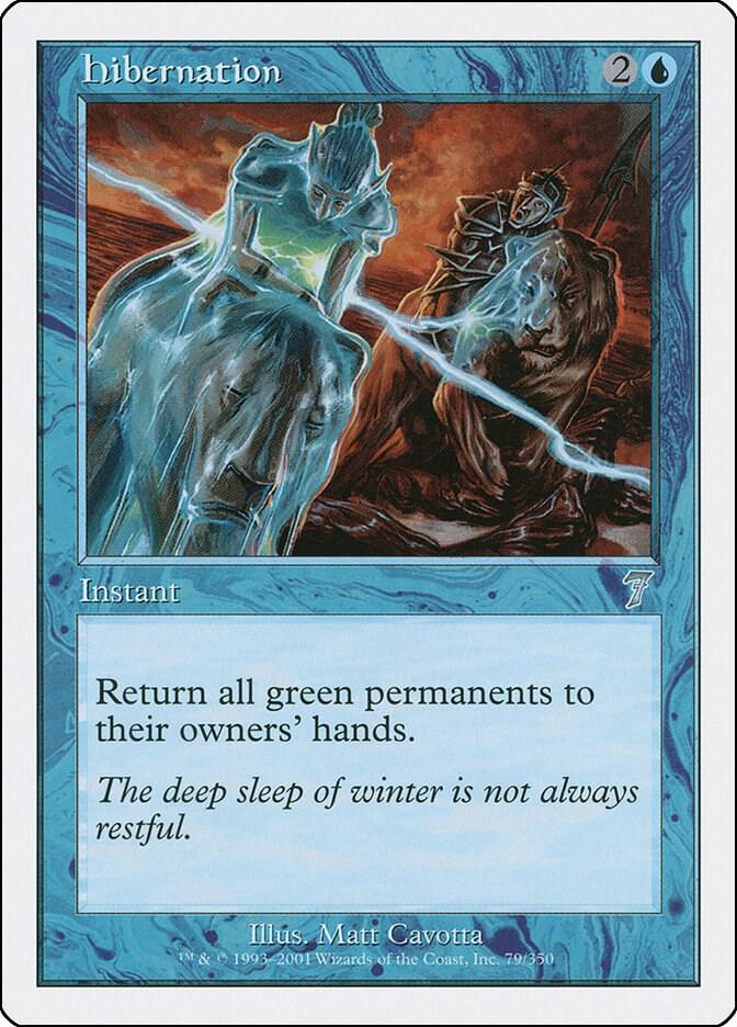 Hibernation 79 card from 7th Edition