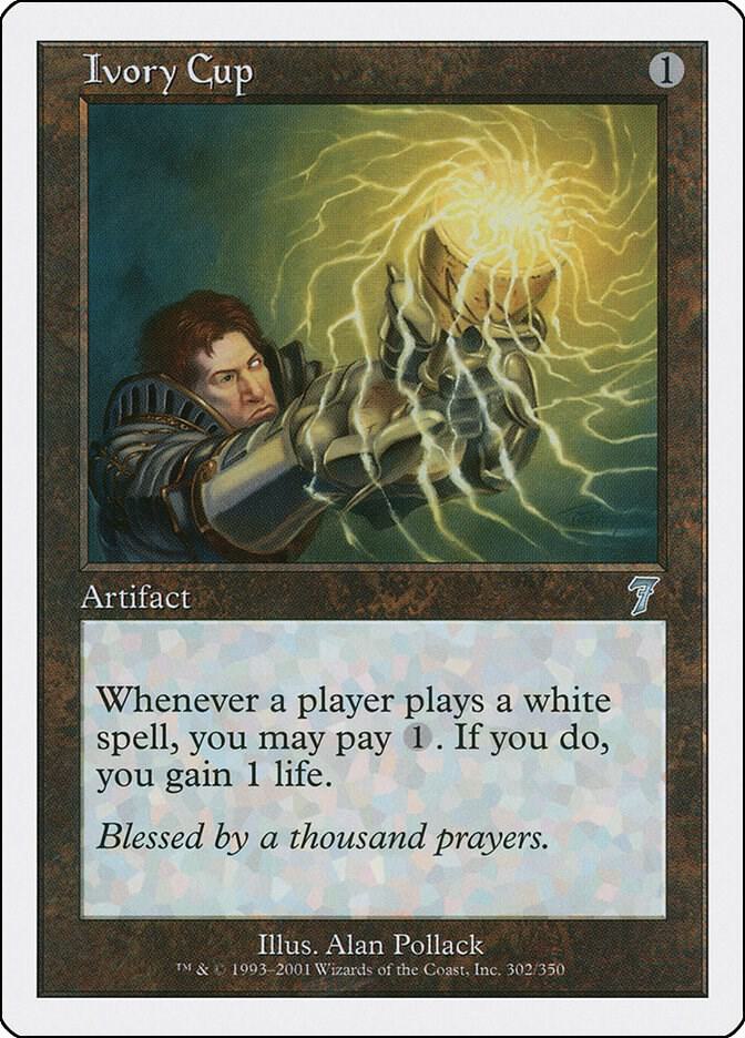 Ivory Cup 302 card from 7th Edition