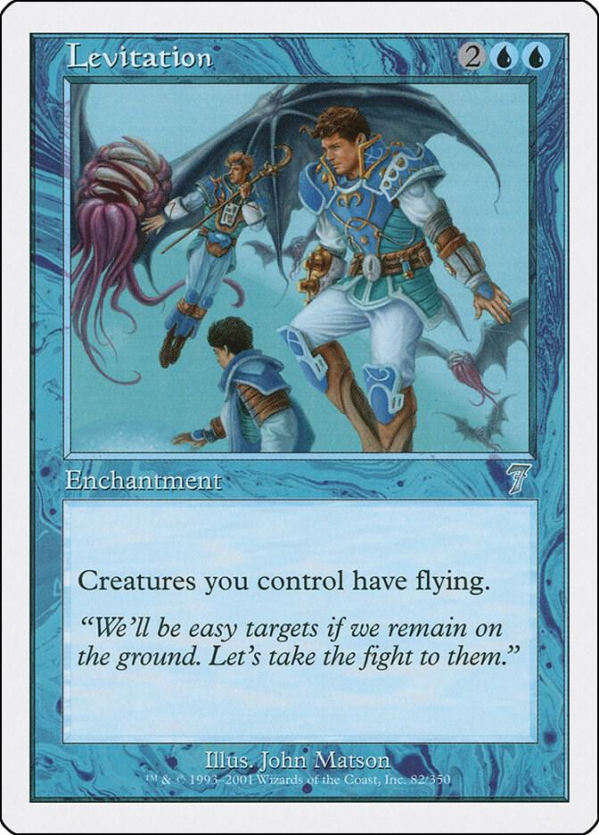 Levitation 82 card from 7th Edition