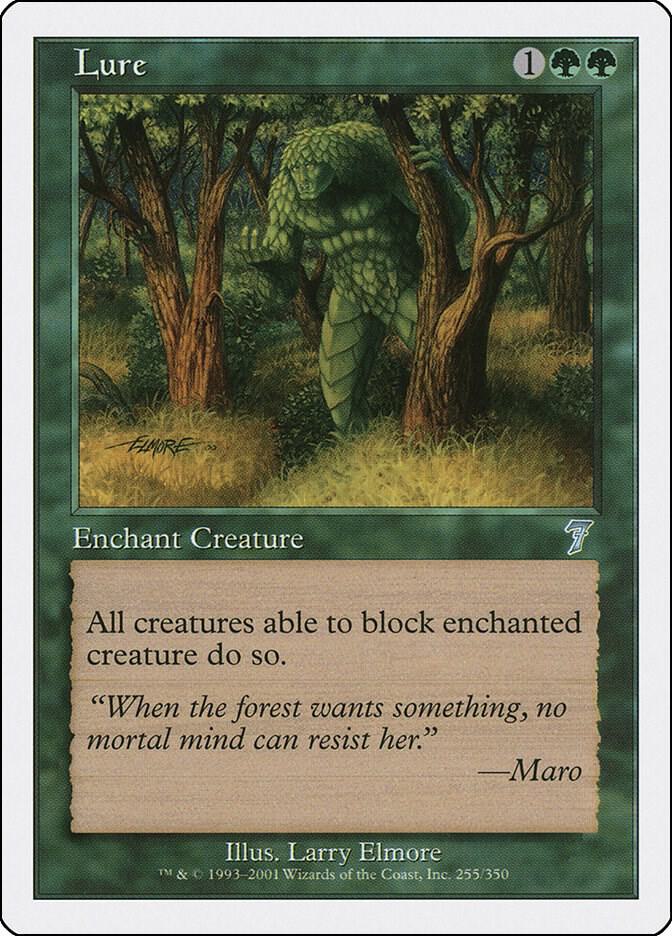Lure 255 card from 7th Edition