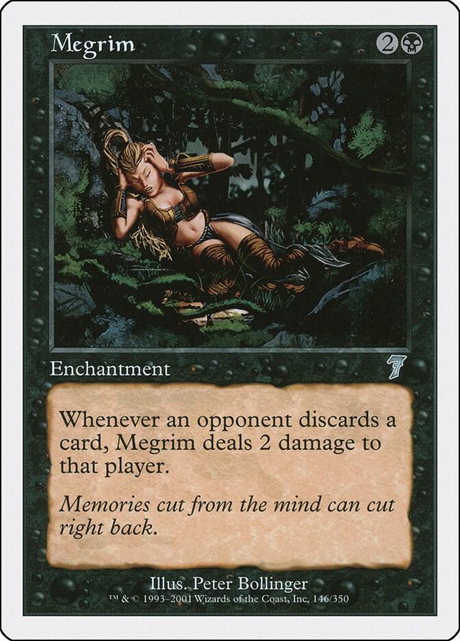 Megrim 146 card from 7th Edition