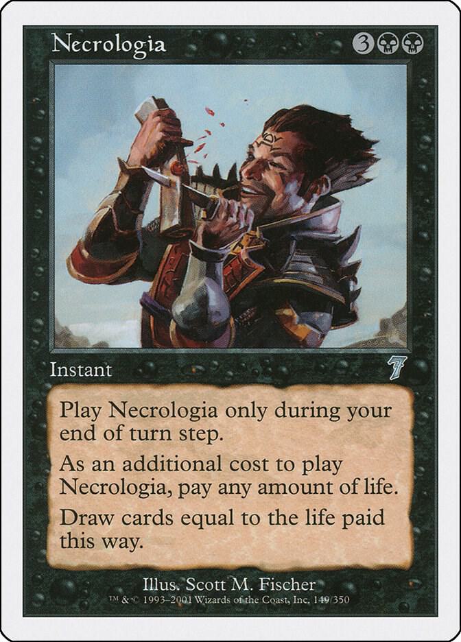 Necrologia 149 card from 7th Edition