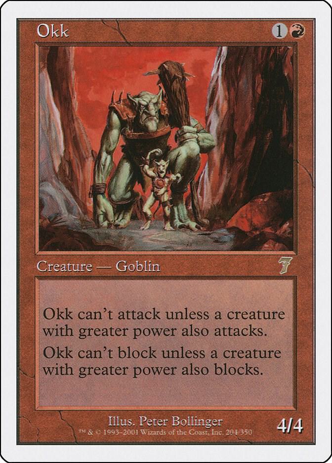 Okk 204 card from 7th Edition