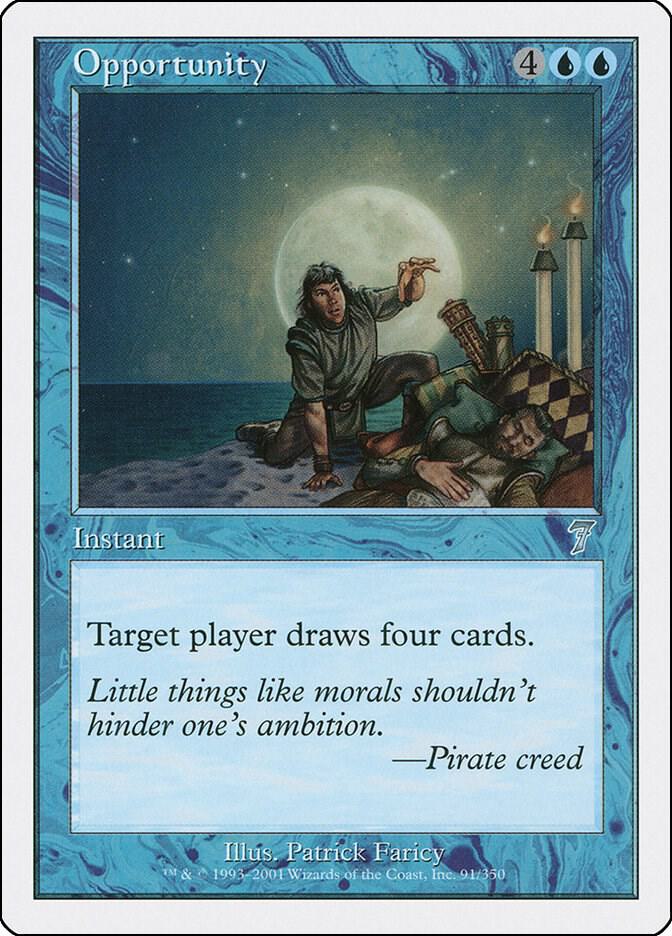 Opportunity 91 card from 7th Edition