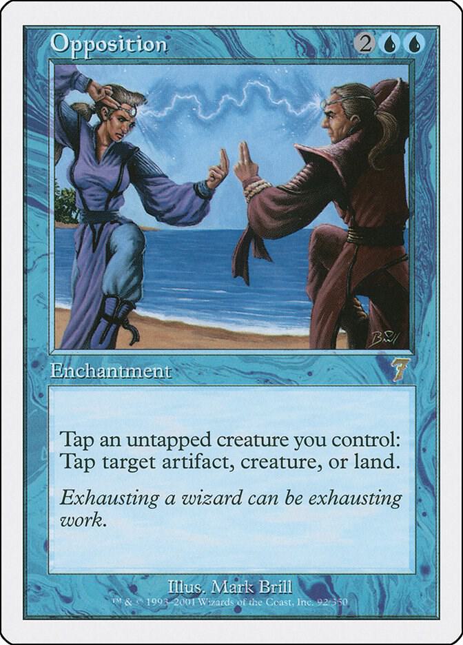 Opposition 92 card from 7th Edition