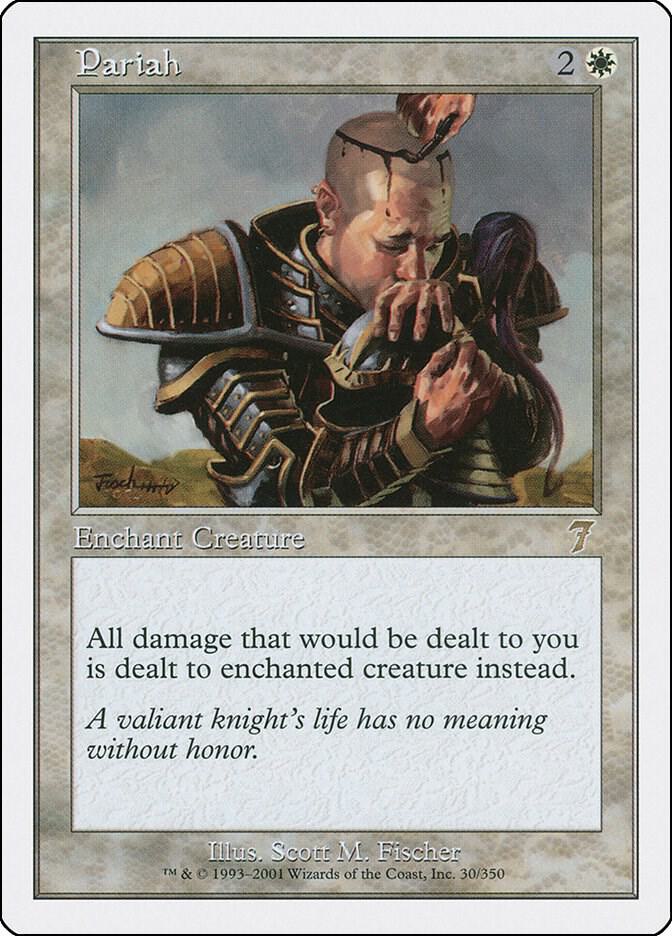 Pariah 30 card from 7th Edition