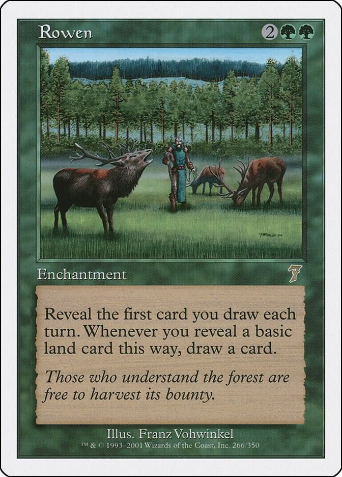 Rowen 266 card from 7th Edition