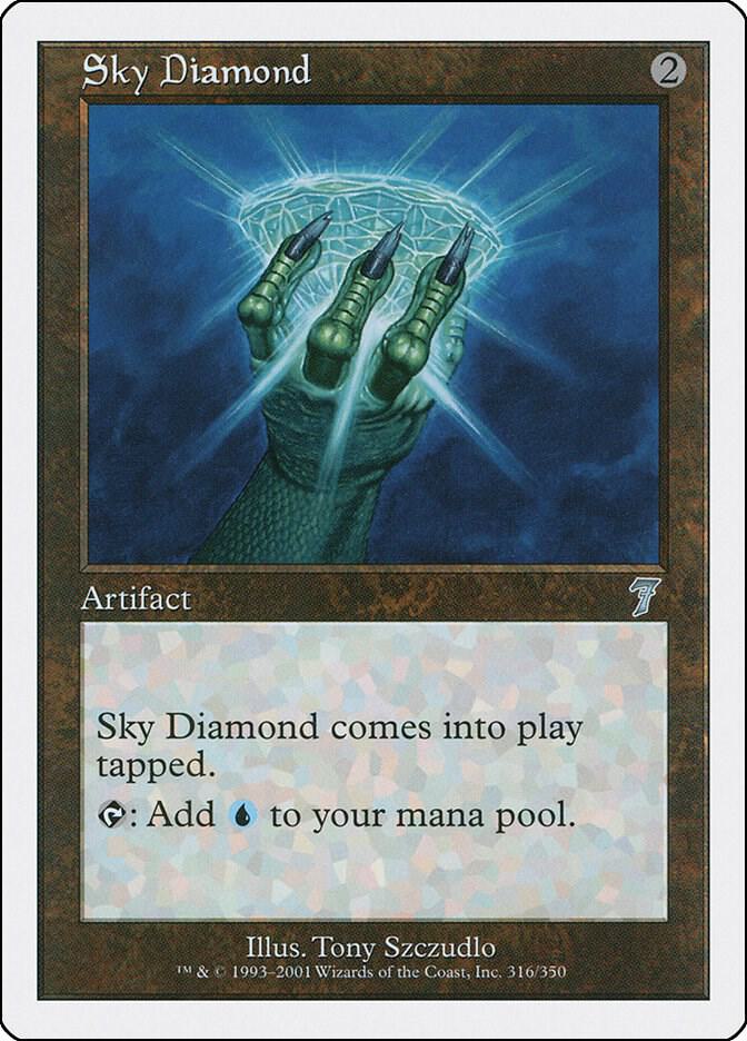 Sky Diamond 316 card from 7th Edition