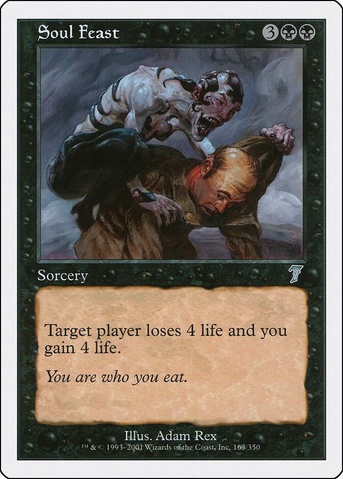 Soul Feast 163 card from 7th Edition