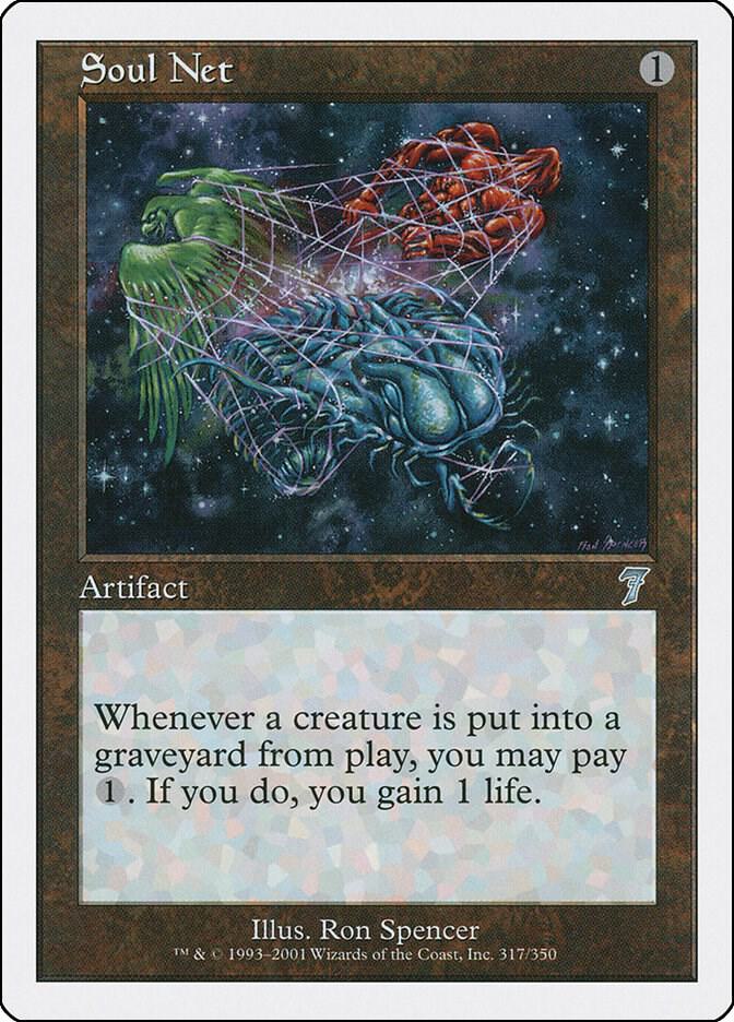 Soul Net 317 card from 7th Edition