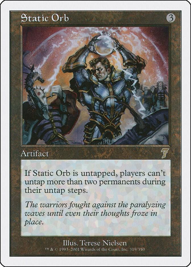Static Orb 319 card from 7th Edition