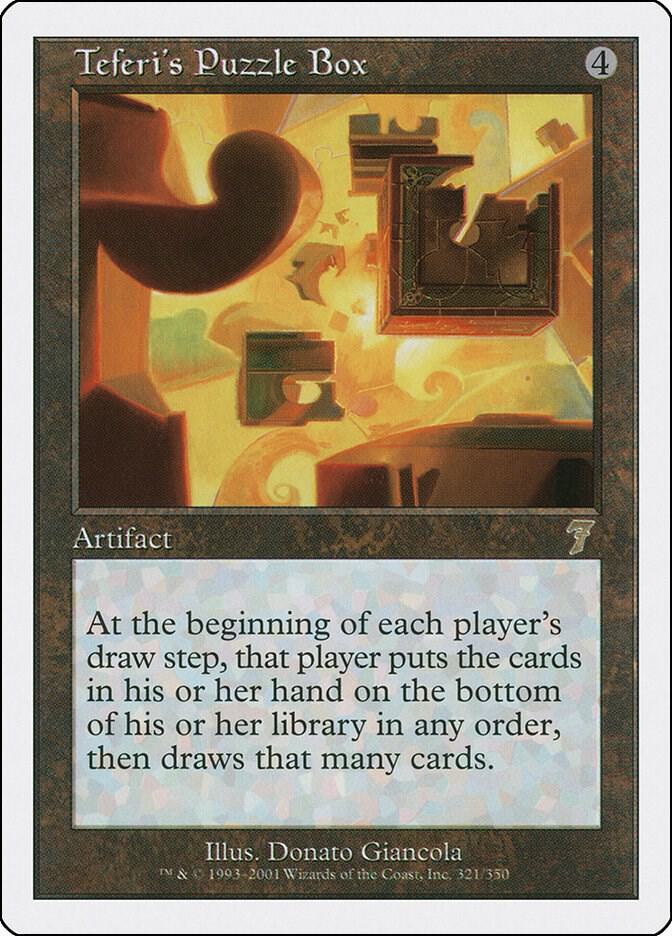 Teferi's Puzzle Box 321 card from 7th Edition