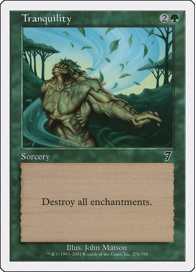 Tranquility 276 card from 7th Edition