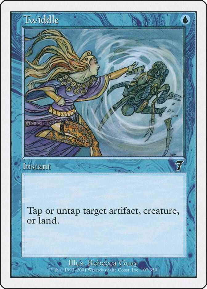 Twiddle 107 card from 7th Edition