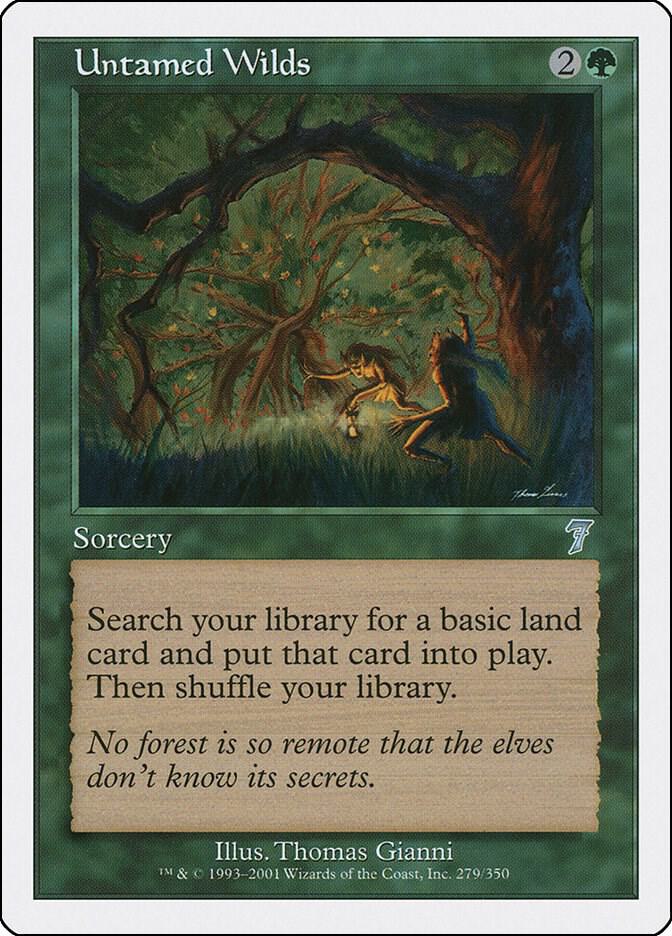 Untamed Wilds 279 card from 7th Edition