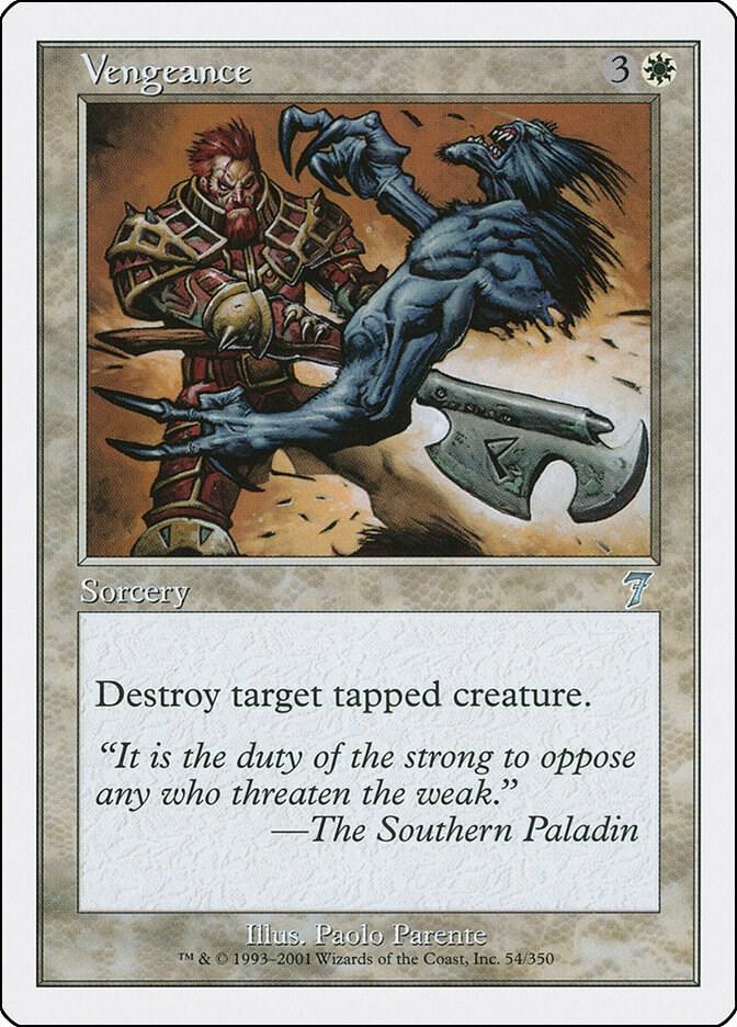 Vengeance 54 card from 7th Edition
