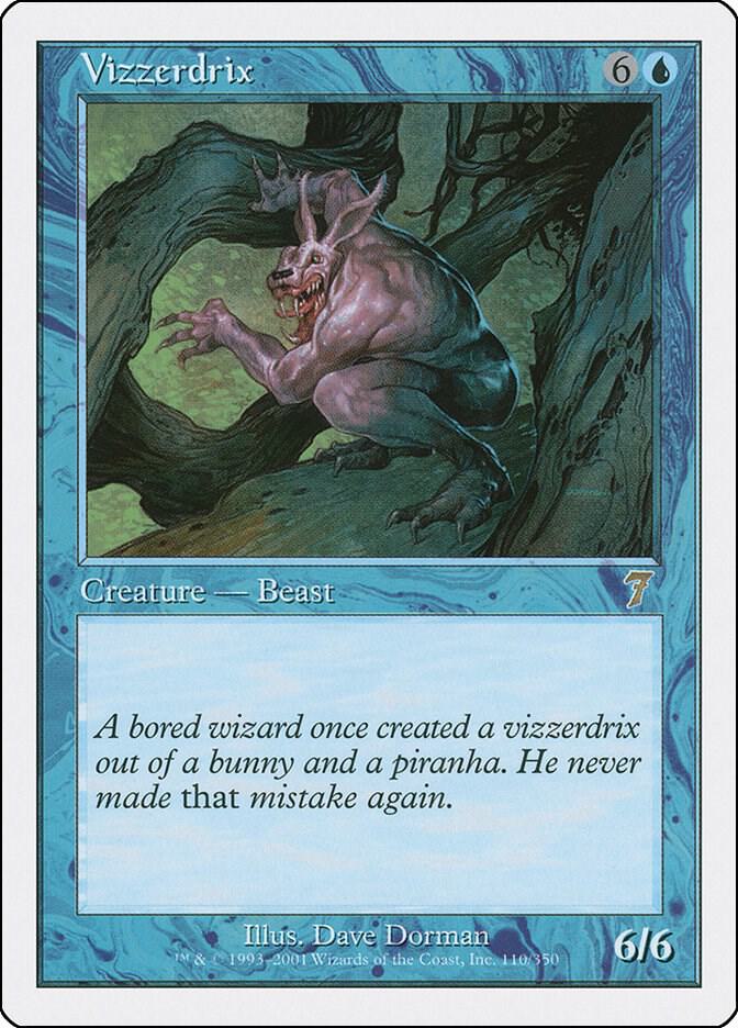 Vizzerdrix 110 card from 7th Edition