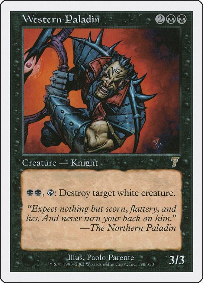 Western Paladin 170 card from 7th Edition